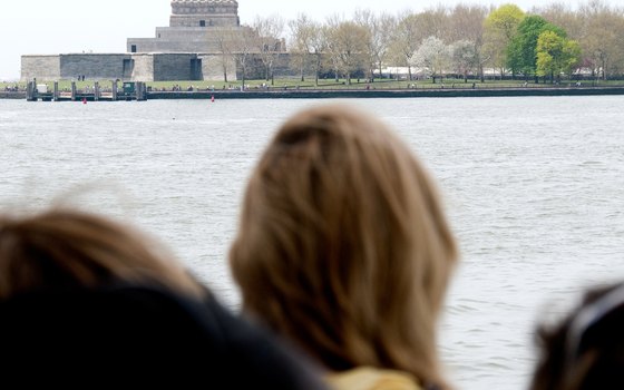 The ferry to Liberty Island and the Statue of Liberty departs from docks in Battery Park.