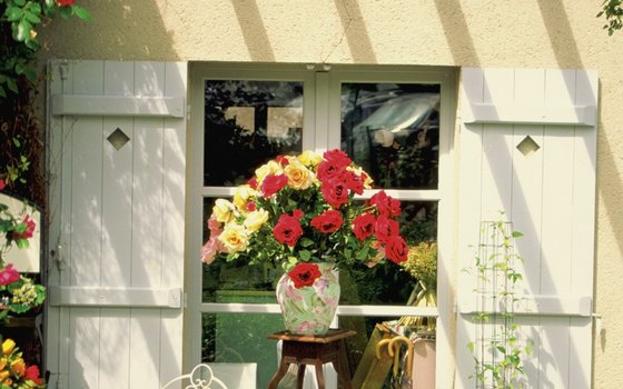 The village of Giverny, France.