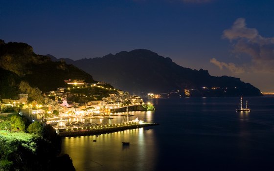 The end of the day is just the beginning when staying in Positano.