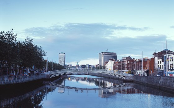 Dublin has historic buildings and bridges for roaming travelers.