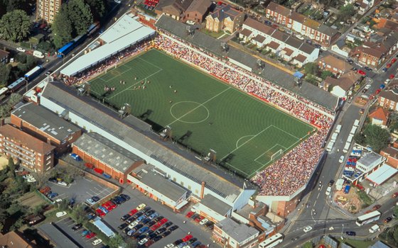 Visit atmospheric stadiums on a British soccer tour.