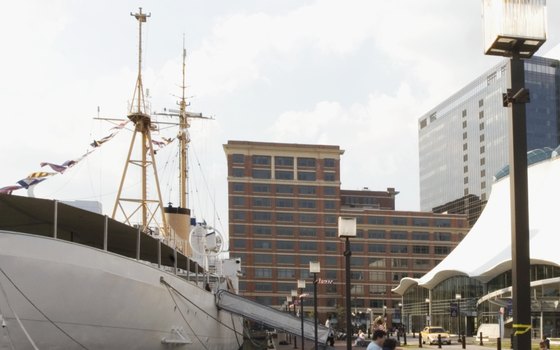 Baltimore, Maryland, is a busy homeport for cruises to the Caribbean and Bermuda.