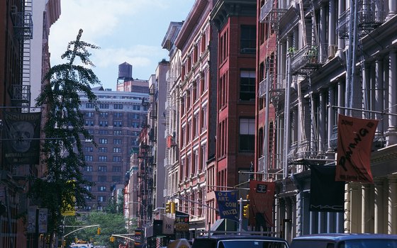 With brownstoned lined streets and restaurants of every type, Soho has a hip vibe.