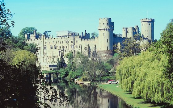 Visit Warwick Castle in the Midlands.