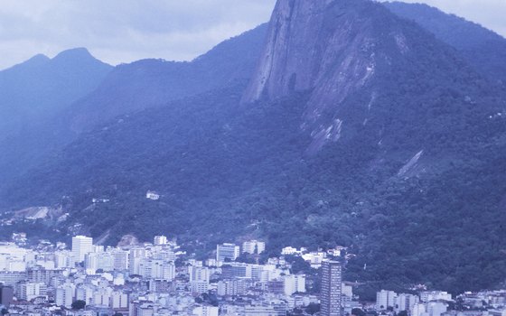 Christ the Redeemer stands above Rio de Janeiro.