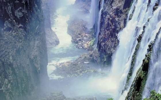 Zimbabwe's Victoria Falls are the world's largest.