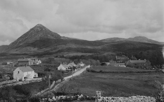 Connemara is known for its traditional Irish scenery.