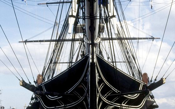 Witness the canon fire and the flag lower on the USS Constitution at the end of this harbor cruise.