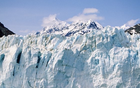 Inside Passage calve on the water's edge.