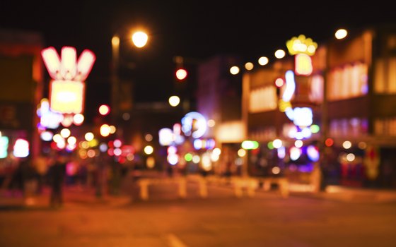 Explore historic Beale Street in Memphis before you hit the Blues Highway.