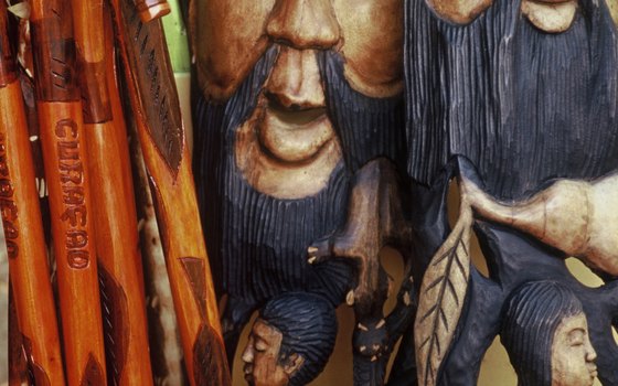 Wood carving is one of the most popular visual arts in Jamaica.