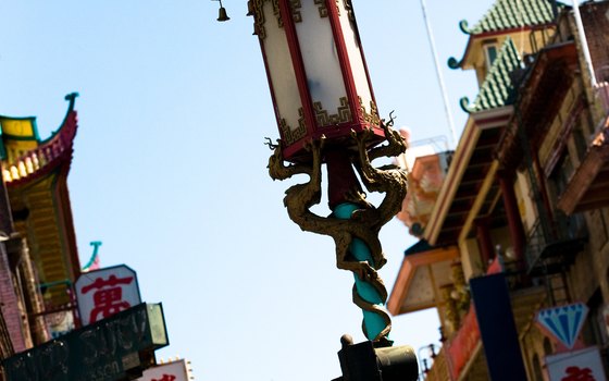 A limo is very helpful in navigating the crowded streets of Chinatown.