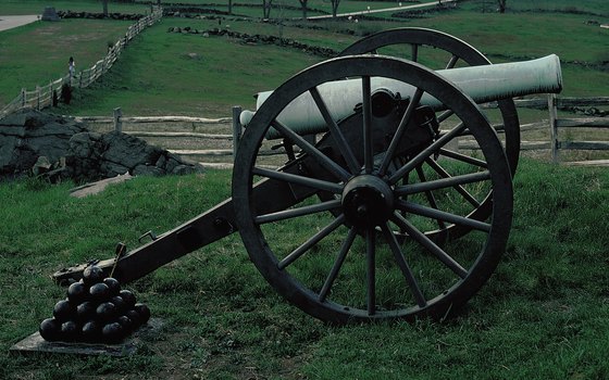 The National Park Service maintains landmarks at Gettysburg.