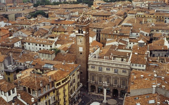 Tourists can explore Verona on foot.