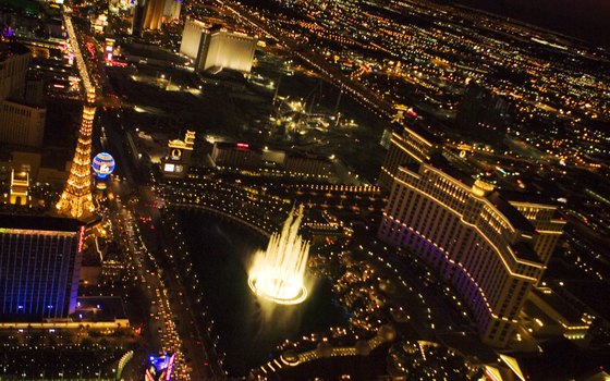 The Las Vegas Strip is the main attraction of the city.