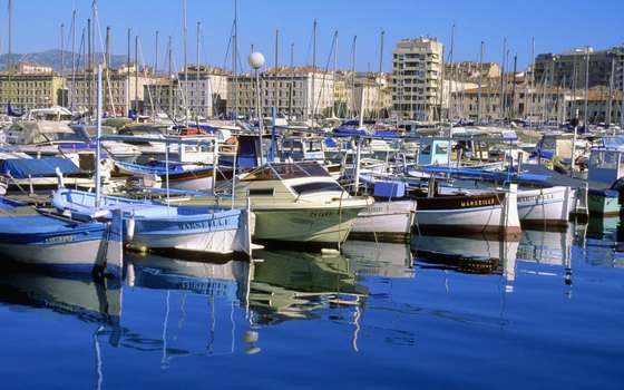 The Old Port of Marseille is one of the city's most visited sites.