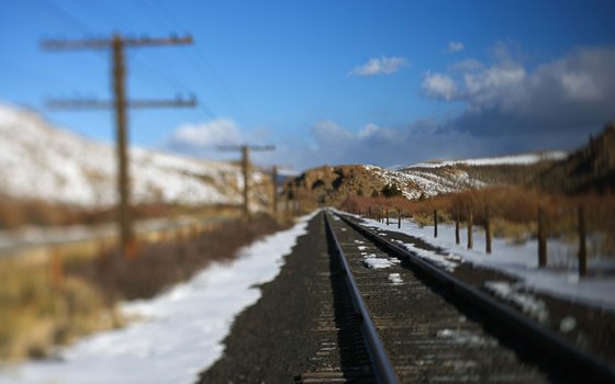 Amtrak runs lines regularly through the Rocky Mountains into Denver.