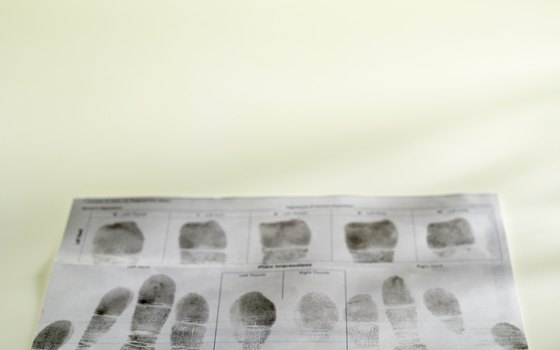 Officially administered fingerprints are part of the Spanish visa process.