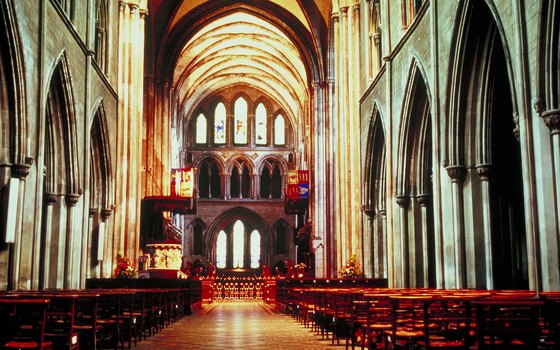 St. Patrick's Cathedral offers an interesting glimpse of Ireland's religious architecture.