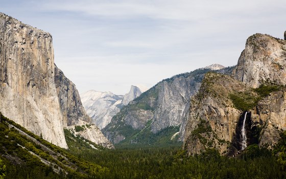 The High Sierras are home to Yosemite and many other scenic camping areas.