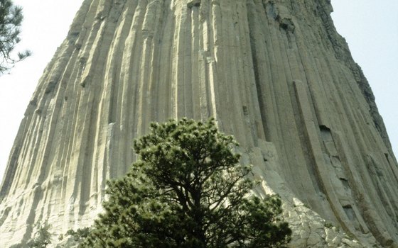 Fort Devils Tower is a half mile west of the entrance to Devils Tower Monument.