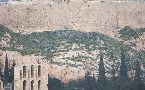 The Acropolis in Athens,Greece