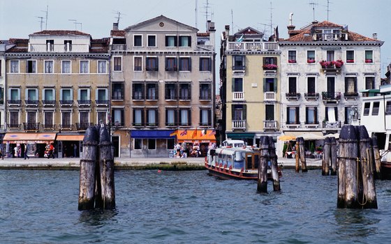 Many Mediterranean cruises include a visit to Italy's canal city of Venice.