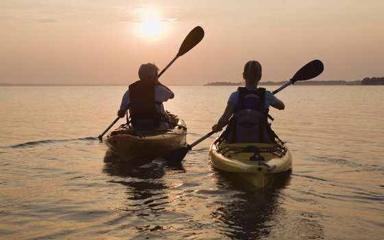 Kayaking offers a quiet, calming alternative to New Zealand's many adventure sports.