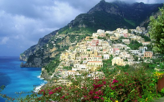 Enjoy quiet walks along Il San Pietro di Positano's private terrace.