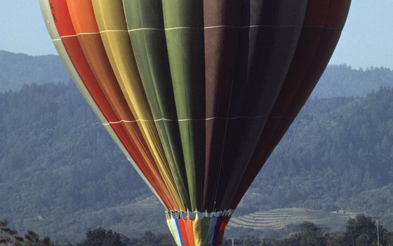 Liftoff occurs pre-dawn for rides high above Napa Valley.
