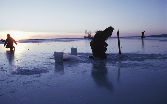 Ice fishing is also a popular wintertime activity in Dillon.