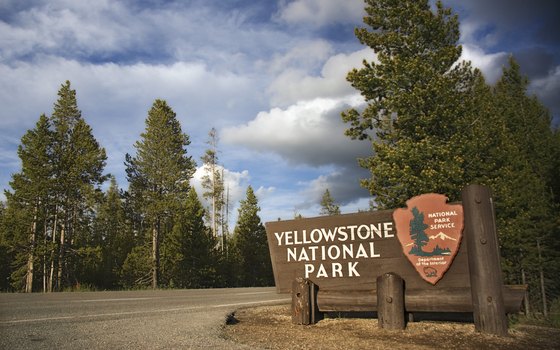 Yellowstone National Park is located in Wyoming and Montana.