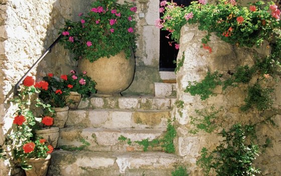 A focused stay in Provence opens the door to out-of-the-way spots like this old stone stairway in Eze.