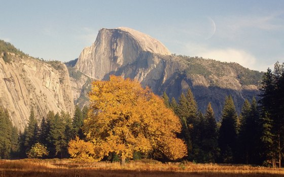 Half dome at Yosemite National Park