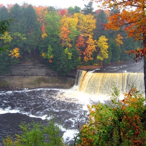 Train tours of Michigan's Upper Peninsula offer close-up views of wilderness.