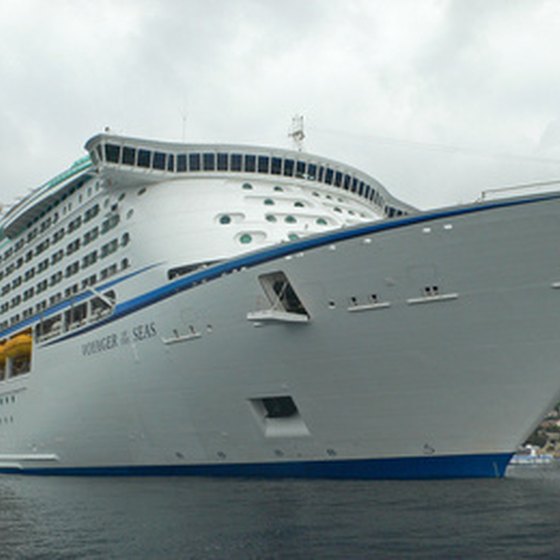 Cruise ships depart from Galveston, Texas