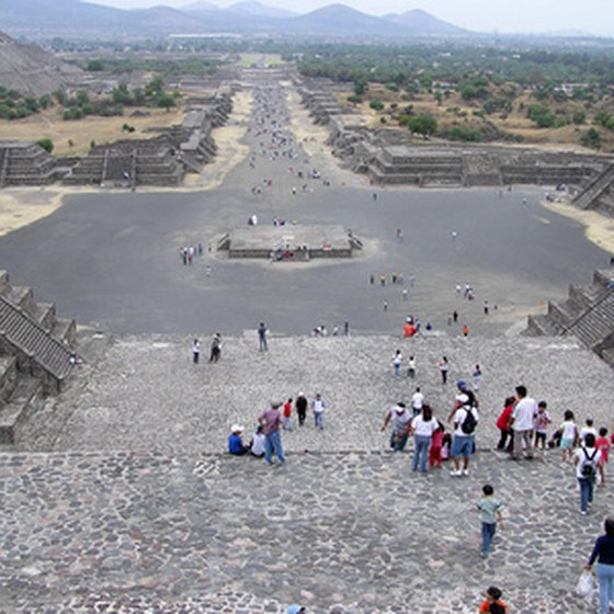 The Pyramid of the Sun is the third-largest pyramid in the world.