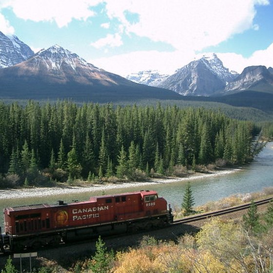 Canadian Pacific Railway in Banff