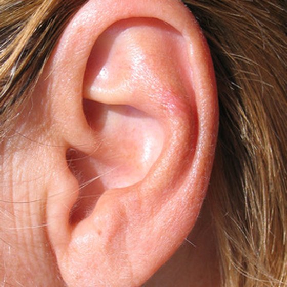 hydrogen peroxide in ear