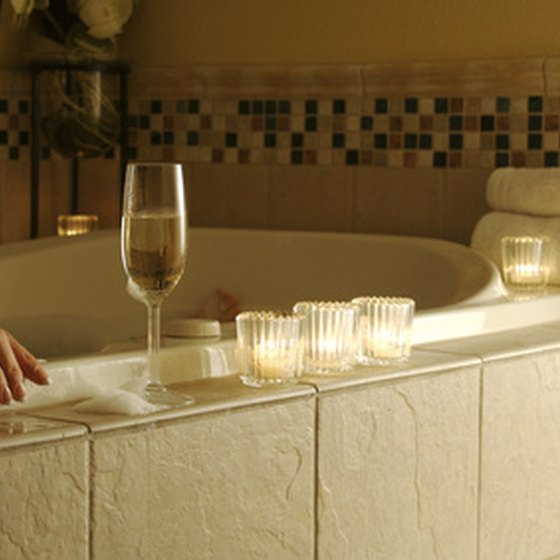 Relax in your en-suite hot tub at one of Lexington's select hotels.