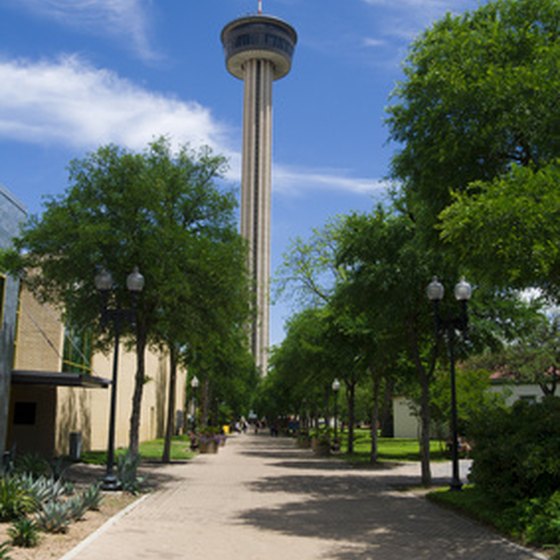 Tower of the Americas in downtown San Antonio