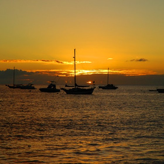 Romantic sunsets are a year-round Hawaiian spectacle.