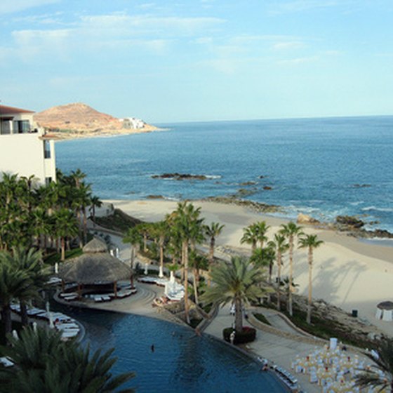 Cabo San Lucas is a popular stop for cruises traveling to Mexico.