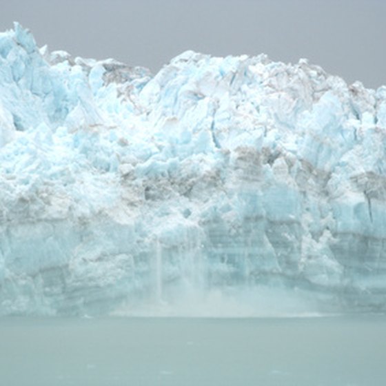 Hubbard Glacier extends 76 miles from Mount Logan into Disenchantment Bay.