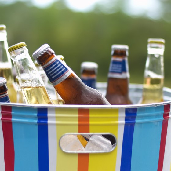 Bottled beer markup strategies differ depending on the establishment selling them.