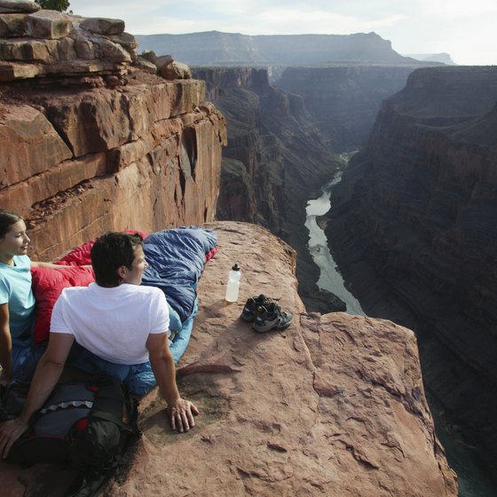 Travelers enjoy green adventures at the Grand Canyon.