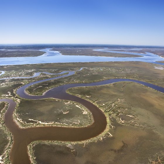 Many barrier islands along the Georgia coast, including Skidaway Island, aren't directly on the ocean.