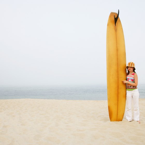 The beaches of Cape Cod allow for many recreational activities.