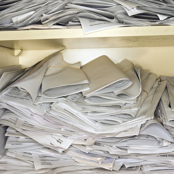 Documents can get out of control without a set of clear procedures.