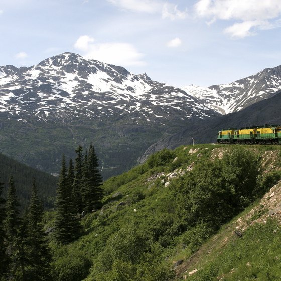 The White Pass & Yukon Route Railroad: a world-famous train trip.